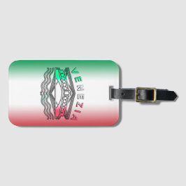 Venezia Rialto Bold Lines Luggage Tag Gepäckanhänger