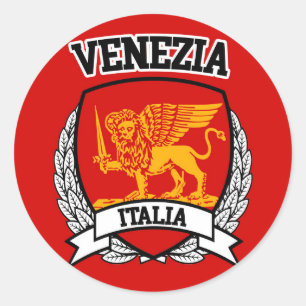 Venezia Runder Aufkleber