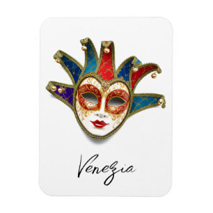 Venezia Venedig Italien Karnevalsmaske Magnet