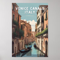 Venezia Venedig Kanalas venezianische Fahrt