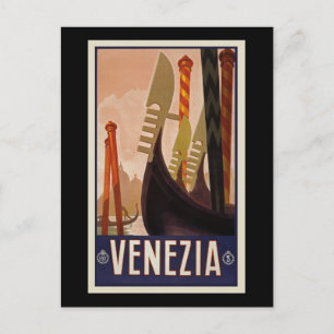 Venezia Vintag Postkarte