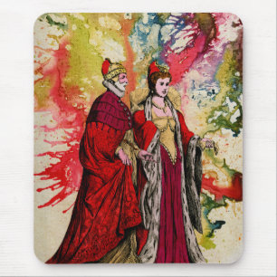 Venezianisch Doge und Dogeressa von Michael Moffa Mousepad