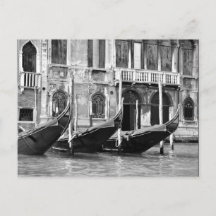 Venezianisch Gondolas Postcard Postkarte