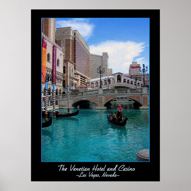 Venezianisch Gondolas Poster (Vorne)