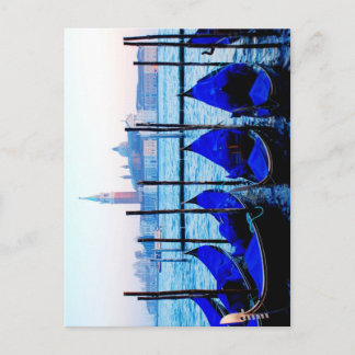 Venezianisch Gondolas Postkarte