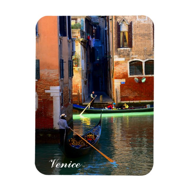 Venezianisch Gondoliers Magnet (Vertikal)