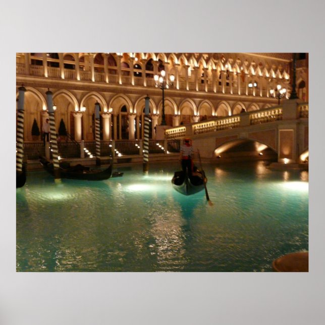 Venezianisch Hotel Las Vegas Foto Poster (Vorne)