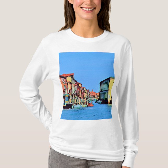 Venezianisch Lagoon - MURANO - Ansicht T-Shirt (Vorderseite)