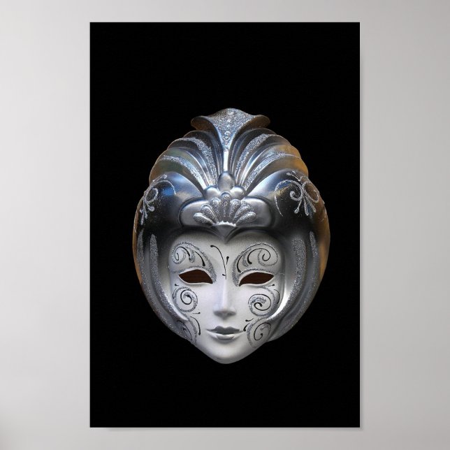 Venezianisch Mask Poster (Vorne)