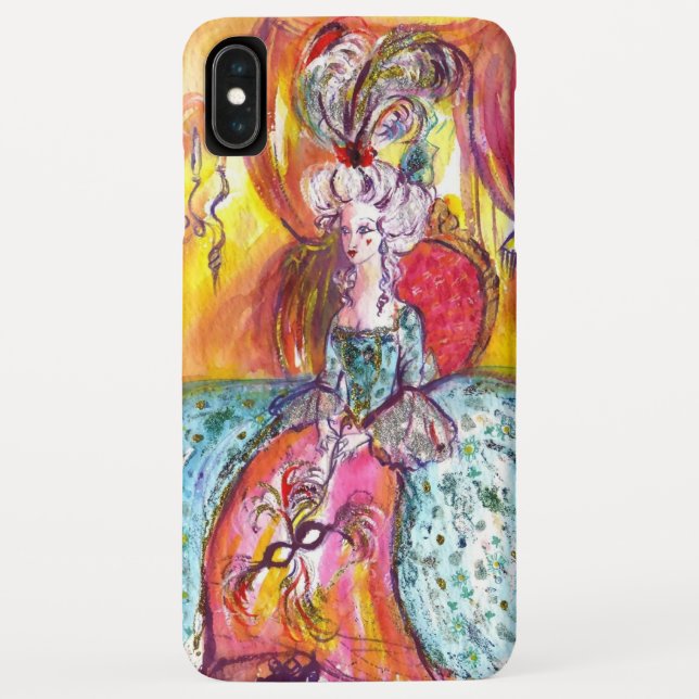 VENEZIANISCH MASQUERADE / KOLOMBINA Case-Mate iPhone HÜLLE (Rückseite)