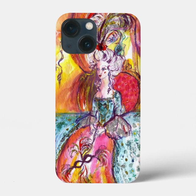 VENEZIANISCH MASQUERADE / KOLOMBINA Case-Mate iPhone HÜLLE (Rückseite)