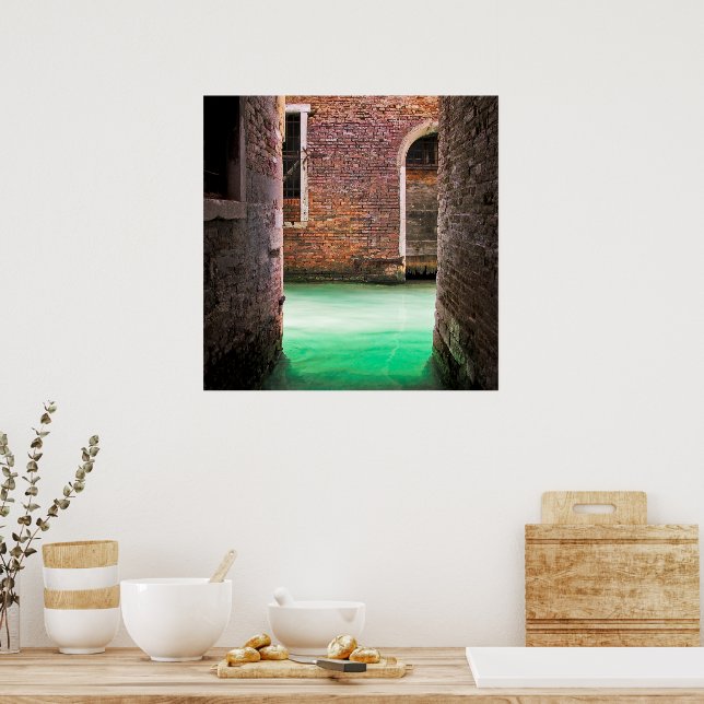 VENEZIANISCH SIDEWALK Poster (Küche)