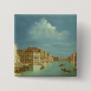 Venezianische Ansicht, 18. Jahrhundert Button