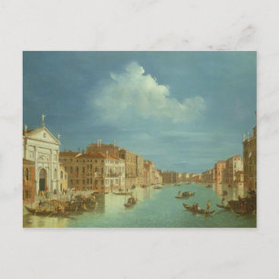 Venezianische Aussicht, 18. Jahrhundert Postkarte