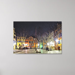 VENEZIANISCHE CAMPO Leinwand Art