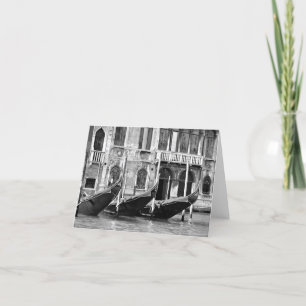 Venezianische Gondel-Karte Karte