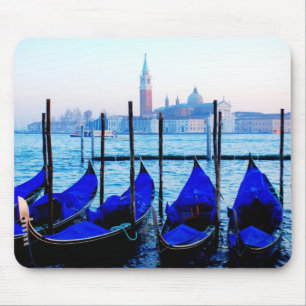 Venezianische Gondeln Mousepad