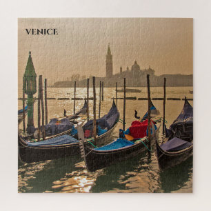 Venezianische Gondeln, Venedig Italien Jigsaw Puzz Puzzle
