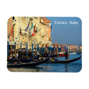 Venezianische Gondolieri Magnet