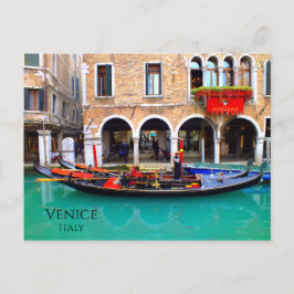 Venezianische Gondoliers Postcard Postkarte