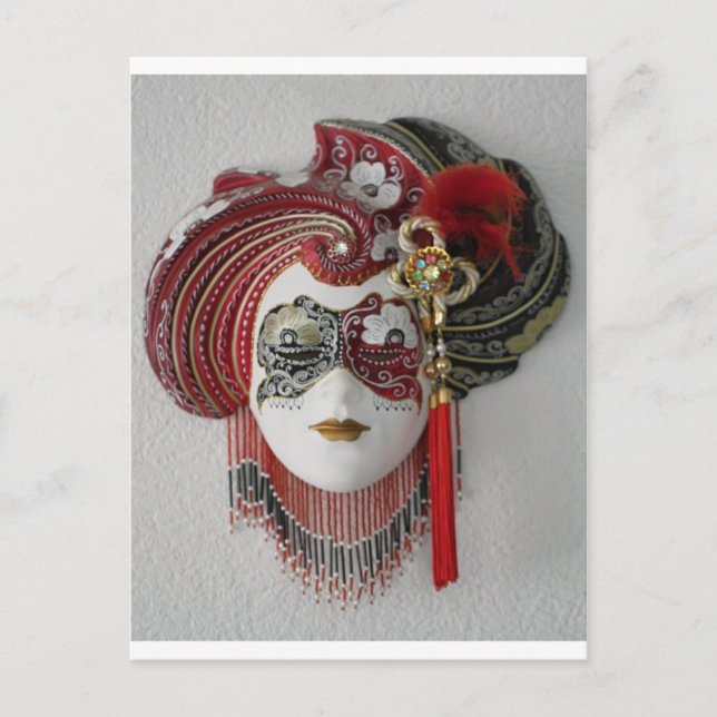 Venezianische Keramik Postkarte (Vorderseite)