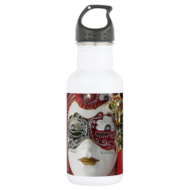 Venezianische Keramik Trinkflasche (Vorderseite)