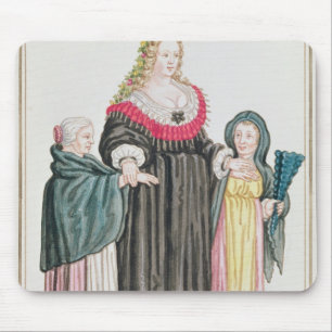 Venezianische Kurtisane Mousepad