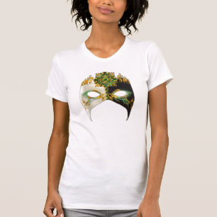 Venezianische Maske: Emerald Jewel T-Shirt