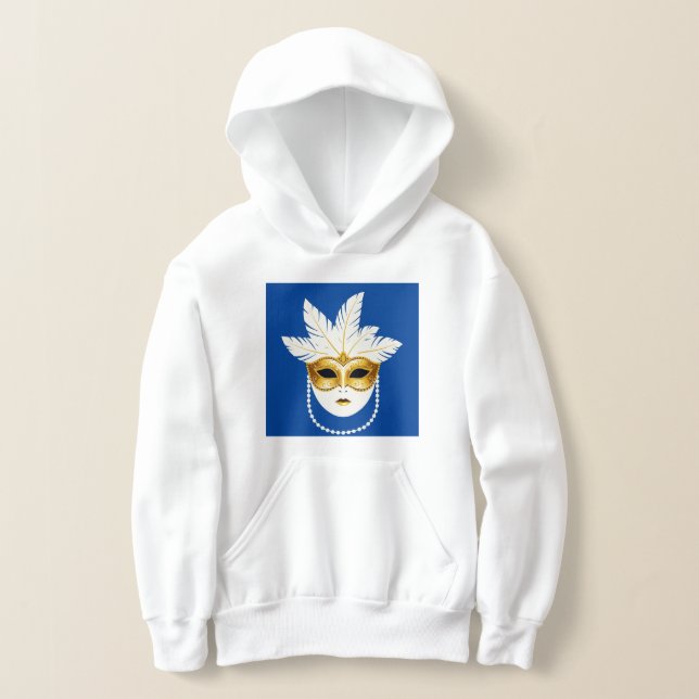 venezianische Maske Hoodie (Ablage )