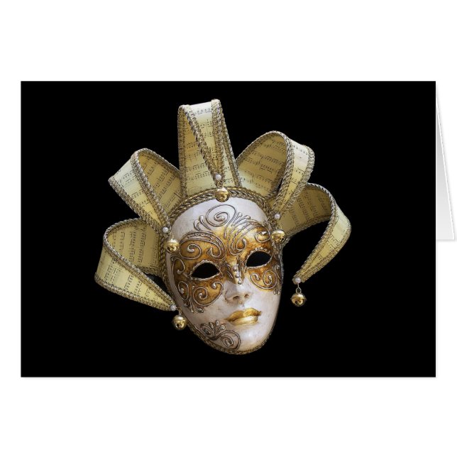Venezianische Masken (Vorderseite (Horizontal))