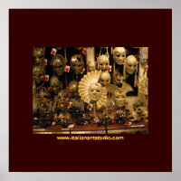 Venezianische Masken