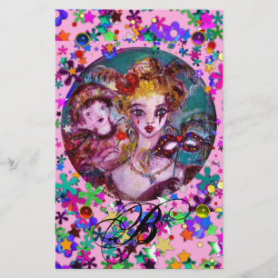 VENEZIANISCHE MASQUERADE-LIEBER,MASKEN KONFETTI-MO BRIEFPAPIER