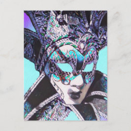 Venezianische Masquerade Postkarte