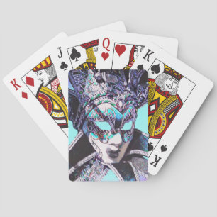 Venezianische Masquerade Spielkarten