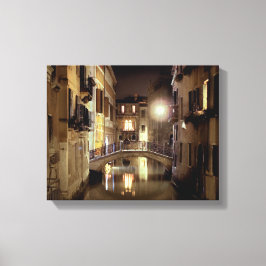VENEZIANISCHE NOCTURNE-Leinwand Leinwanddruck