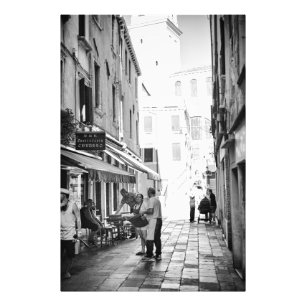 Venezianische Szene - Foto-Druck - alle sortiert Fotodruck