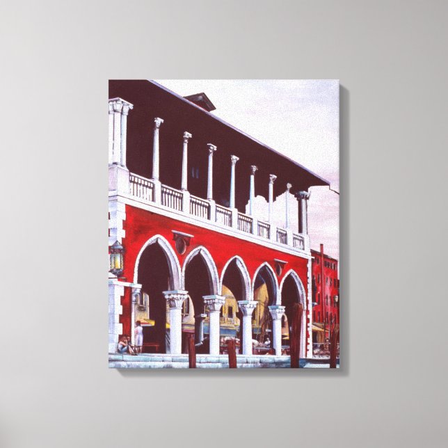 Venezianischer Charme Leinwanddruck (Vorderseite)