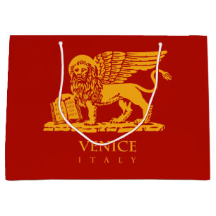 Venezianischer Löwe Große Geschenktüte