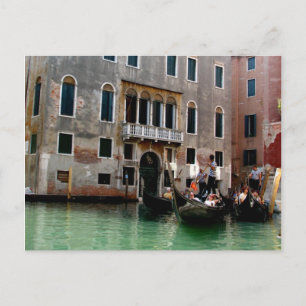 Venezianischer Verkehr Postkarte