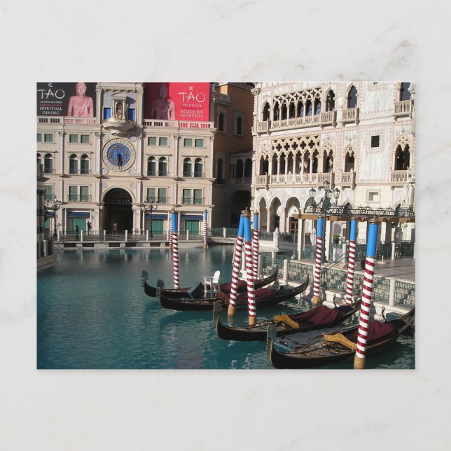 Venezianisches Casino Little Italy Las Vegas Postc Postkarte (Vorderseite)