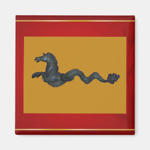 Venezianisches Murano Glass Hornet Magnet