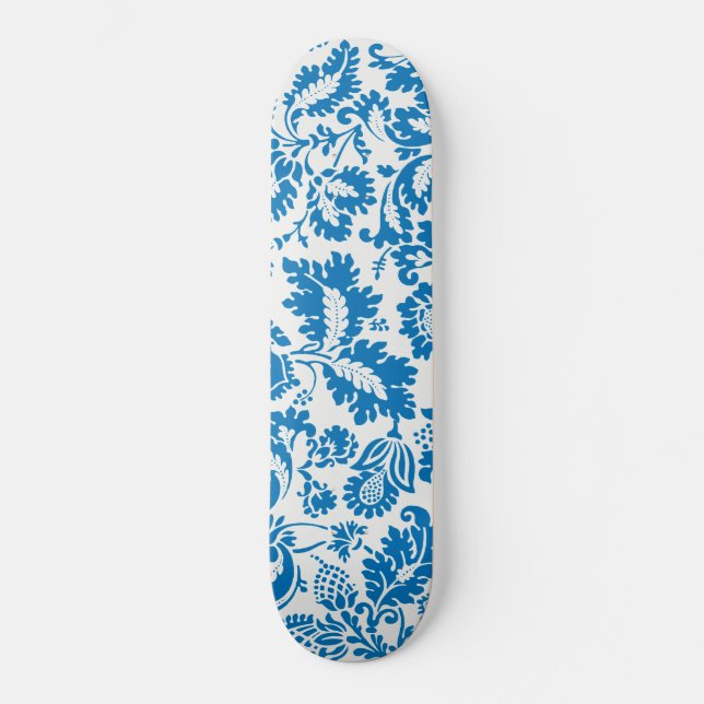 Venezianisches Muster (von William Morris) Skateboard (Vorderseite)