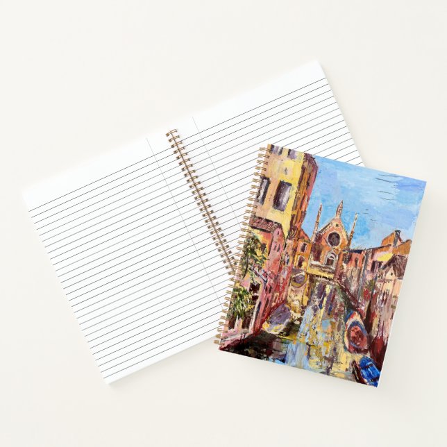 Venezianisches Reflections-Journal Notizbuch (Innenseite)