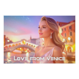 VENEZIG - LIEBE AUS VENEDIG - POSTER