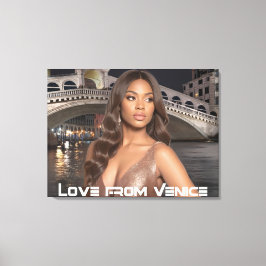 VENEZIG - LIEBE AUS VENEZIG LEINWANDDRUCK