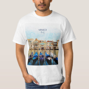VENEZIG VENEZIA Aquarell - Italien Reise Andenken T-Shirt