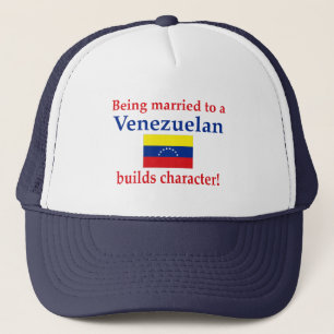 Venezolaner errichtet Charakter Truckerkappe