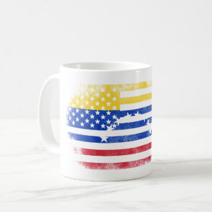 Venezolanische amerikanische Flagge Venezuela Kaffeetasse