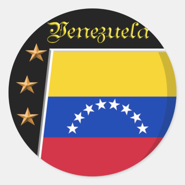 venezolanische Aufkleber (Vorderseite)