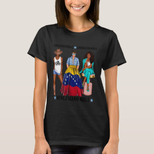 Venezolanische Nichte aus Venezuela Heftig Tapfer T-Shirt